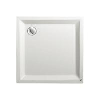 Douchebak Kwadrant Acryl wit 90x90cm vierkant 4.5 cm hoog - thumbnail