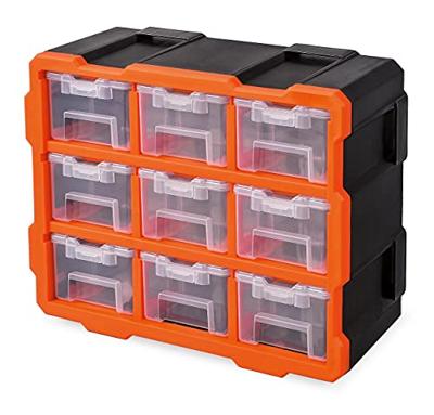 Alutec Assortimentskoffer-set (l x b x h) 38 x 17 x 32 mm Variabele onderverdeling Inhoud 9 onderdelen