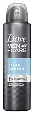 Dove Dove Men Deodorant Spray Clean Comfort - 150 ml Dove Dove Men Deodorant Spray Clean Comfort - 150 ml