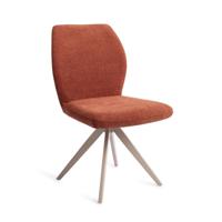 Jesper Home Draaibare Eetkamerstoel 'Ikata' Turn Beige, kleur Cosy Copper - thumbnail