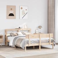 Bedframe zonder matras massief grenenhout 140x200 cm - thumbnail