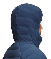 The North Face Belleview Stretch Down Hoodie Heren Isolatiejas Shady Blue XL - thumbnail