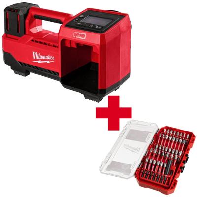 Milwaukee M18 BI-0 Accu Bandencompressor 18V - Exclusief Accu en Lader