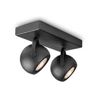Light depot - LED opbouwspot Nop 2l - zwart - Outlet - thumbnail
