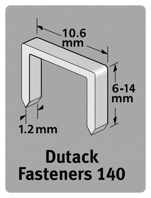 Dutack nieten serie 140 8mm 1000st (nml)