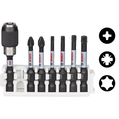 Bosch Accessoires 8-Delige Impact control bitset - 2608522326 - 2608522326