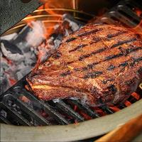 Half Moon Cast Iron Cooking Grate -Classic Joe BBQ Kamado Joe - Kamado joe - thumbnail