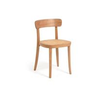 Kave Home Eetkamerstoel 'Romane' Rotan / Webbing, kleur Naturel - thumbnail