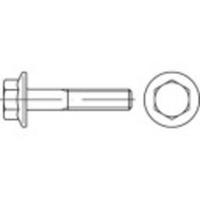 TOOLCRAFT 148371 Zeskantbouten met flens M12 40 mm Buitenzeskant Staal Gelamelleerd gecoat 100 stuk(s) - thumbnail