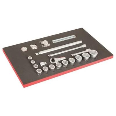 Bahco Foaminlay Fit&Go 40" met doppen en toebehoren 3/4" - 104-delig - FF1B11LM Bahco Foaminlay Fit&Go 40" met doppen en toebehoren 3/4" - 104-delig - FF1B11LM