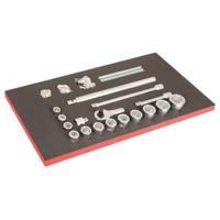 Bahco Foaminlay Fit&Go 40" met doppen en toebehoren 3/4" - 104-delig - FF1B11LM - thumbnail