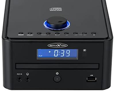 Reflexion HIF79FM Stereoset FM, Bluetooth, USB, MP3, CD, AUX Incl. afstandsbediening, Incl. luidspreker Zwart