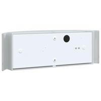 VidaXL Buitenwandlampen 2 st roestvrij staal zilverkleurig - thumbnail