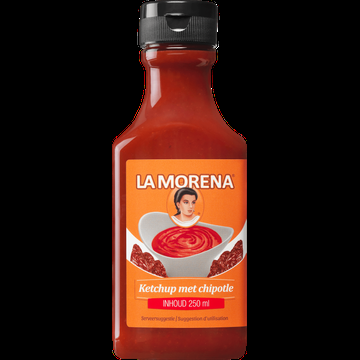La Morena Ketchup met Chipotle 250ML bij Jumbo