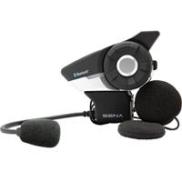 Sena 20S EVO Bluetooth motorfiets headset/communicatiesysteem met HD-luidspreker, zwart - thumbnail