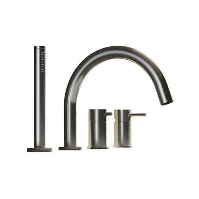 Hotbath Archie Badrandcombinatie Mengkraan Met Uitloop 2-weg Omstel RVS 316 AR073IX