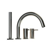 Hotbath Archie Badrandcombinatie Mengkraan Met Uitloop 2-weg Omstel RVS 316 AR073IX - thumbnail