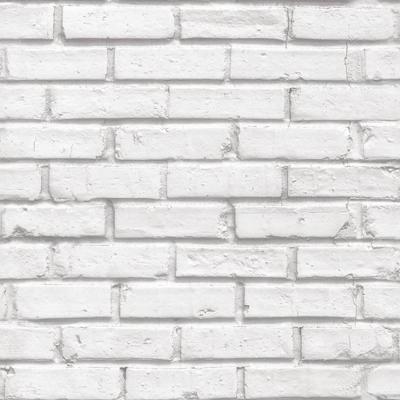 Noordwand behang urban friends & coffee bricks grijs en wit