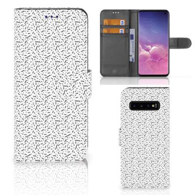 Samsung Galaxy S10 | Telefoon Hoesje | Stripes Dots