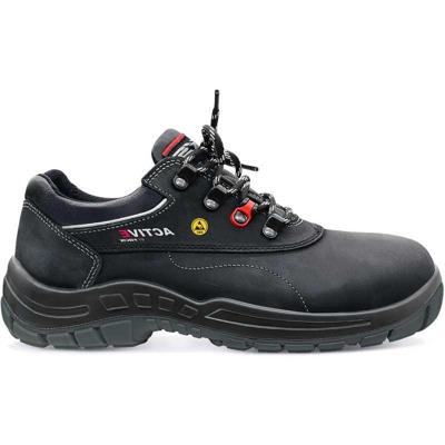 HKS Veiligheidsschoen Active 200 Laag S2 | Zwart | Maat 42 - 00.162.012.42