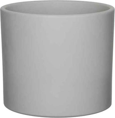 Mica Decorations bloempot Era rond 17,5x14,5cm lichtgrijs