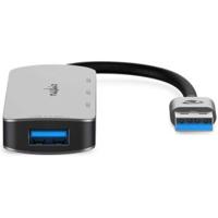 Nedis CCGB61210GY01 Usb-hub Usb-a Male 4x Usb A Female 4-poorts Poort(en) Usb 2.0 / Usb 3.2 Gen 1 Usb Gevoed - thumbnail