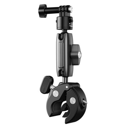 Telesin quick-release crab claw clamp stuurbevestiging voor actioncams (22-35 mm, 360° draaibaar)