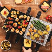 Russell Hobbs Multi Raclette 3-in-1 8 personen 1400 W Zwart - Black Friday - thumbnail
