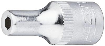 HAZET Dopsleutel 850-3 · 1/4 inch (6,3 mm) vierkant hol · Buiten-zeskant-tractieprofiel · SW 3 mm