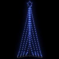 VidaXL Led-kerstboom 339 leds 187 cm blauw - thumbnail