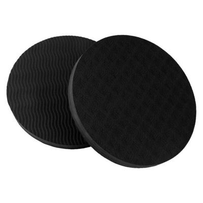 E90 ronde yoga ondersteuning kussen balans bescherming kussen diameter: 17.5 cm (zwart)
