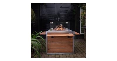 Happy Cocooning | Terrashaard Vierkant | Teakhout Antraciet