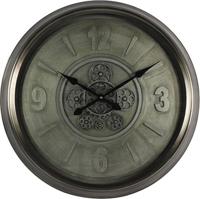 Klok ro Lotte silver D63 cm Decostar - Decostar - thumbnail