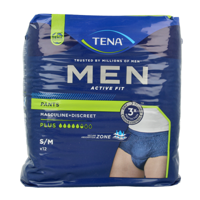 TENA Men Active Fit Plus Slips S/M