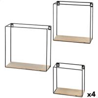 Kapstok Max Home Ijzer Hout MDF (4 Stuks) - thumbnail