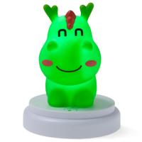 Alecto LED Nachtlampje draak - Groen - thumbnail