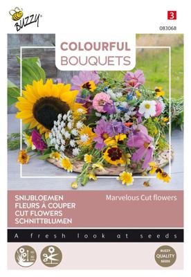 Colourful Bouquets Marvelous Cutflowers (Snijbloemenmengsel) zaden Buzzy - Buzzy