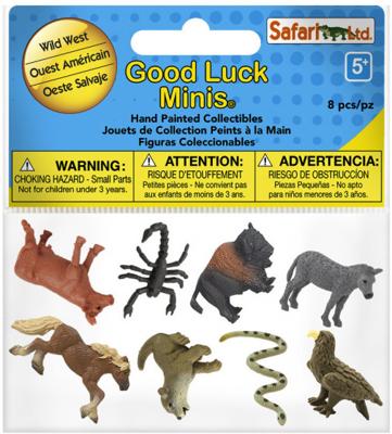 Safari speeldierenset wilde westen junior multicolor 8 delig Safari speeldierenset wilde westen junior multicolor 8 delig