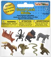 Safari speeldierenset wilde westen junior multicolor 8 delig - thumbnail