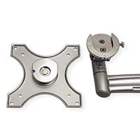 VALUE LCD dubbelarmige tafelsteun, 4 scharnieren, afzonderlijk in hoogte verstelbaar - thumbnail