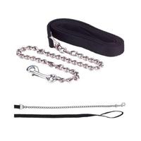 Voorbrenglijn met ketting 250cm zwart - thumbnail