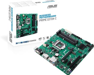 Asus PRIME Q370M-C/CSM Moederbord Socket Intel® 1151v2 Vormfactor Micro-ATX Moederbord chipset Intel® Q370