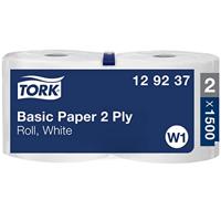 Tork Basic poetspapier - rol 510 m - 2-laags - 129237 - thumbnail