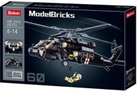 Sluban Modelbircks amerikaanse medische legerhelikopter (m38-b1012) - thumbnail