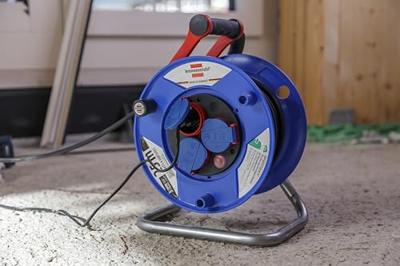 Brennenstuhl Garant IP44 kabelhaspel 25m AT-N05V3V3-F 3G1,5 - 1218580 - thumbnail