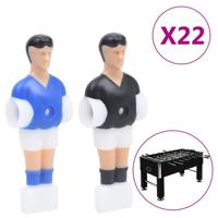 Tafelvoetbalspelers voor 12,7 mm staaf 22 st - thumbnail
