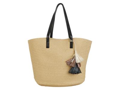 esmara Strandtas (Beige/zwart)