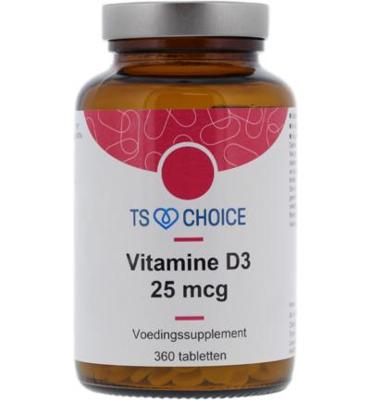 TS Choice Vitamine D3 25 mcg Tabletten