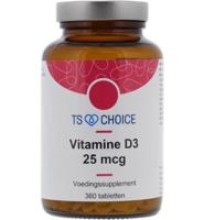 TS Choice Vitamine D3 25 mcg Tabletten - thumbnail