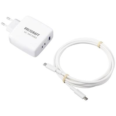VOLTCRAFT UC-3ACX003 USB-oplader 120 W Binnen Uitgangsstroom (max.) 5 A 3 x 1x USB-A, 2x USB-C GaN VOLTCRAFT UC-3ACX003 USB-oplader 120 W Binnen Uitgangsstroom (max.) 5 A 3 x 1x USB-A, 2x USB-C GaN